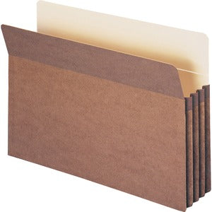 Red Legal 3.25" Expansion File Pocket
