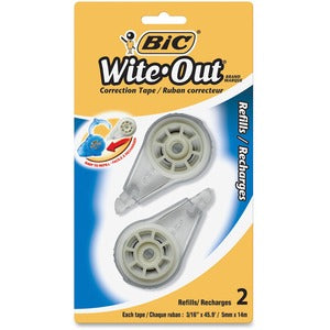 Correction Tape Refill Cartridge 2/Pack