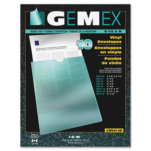 9"x12" Vinyl Envelopes 10Pack