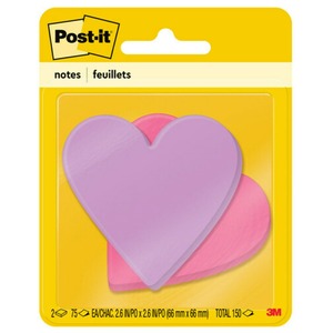 3"x3" Star and Heart Shaped Note Pads