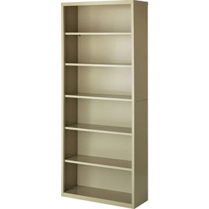6 Shelf Putty Fortress Series Bookcases
