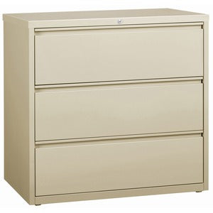 3-Drawer 42"W Putty Lateral Files