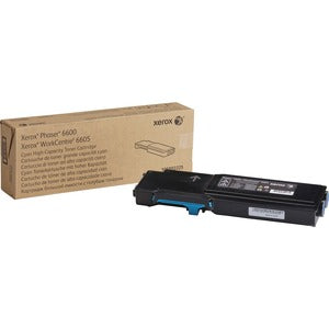 Xerox Phaser 6600/WorkCentre 6605 Cyan High Yield Toner Cartridge