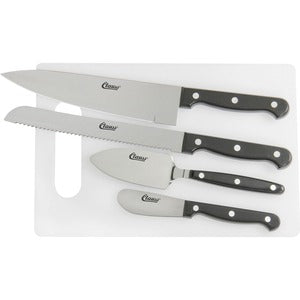 5Pc Cutting Board Knife Set