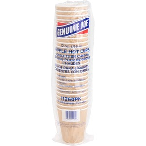12 oz Ripple Hot Cups 25Pack