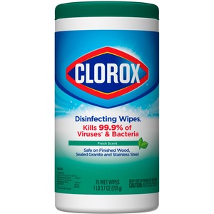 Clorox Fresh Scent Disinfecting 75 Wipes