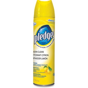 Pledge Furniture Polish Lemon Scent 408ml