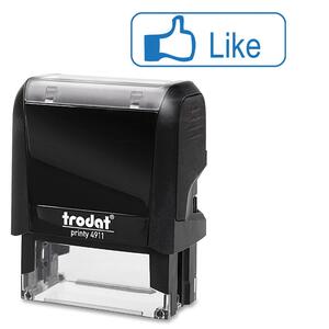 Like Thumb Up Self-Inking Expression Stamp