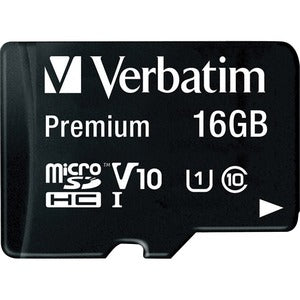 Verbatim 16GB Mirco SD Card w/Adapter