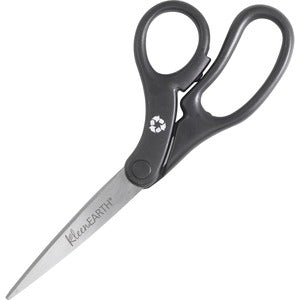 8" KleenEarth Basic Recycled Bent Scissors