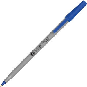 Blue Medium Point Bulk Pack Blue Ballpoint Stick Pens