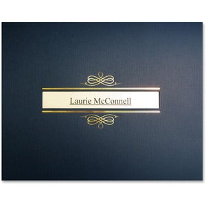 Navy Blue/Gold First Base Regent Window Certificate Holder 5Pack