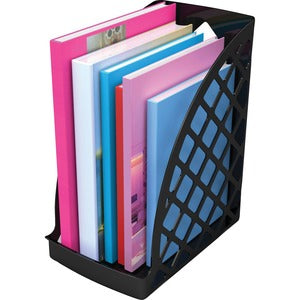 Black Jumbo Magazine File 30% Recycled Content