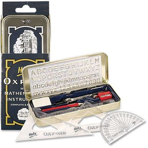 9 Piece Geometry Set