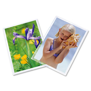 Card Size - 3 1/2" x 5 1/2" - 5mil - 25 Pack - Thermal Laminatin