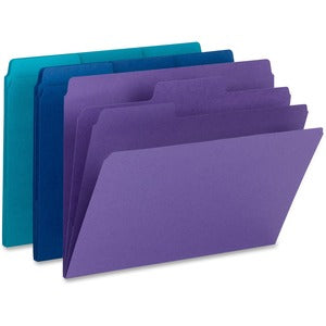 Assorted Letter SuperTab Organizer File Folder 3Pack
