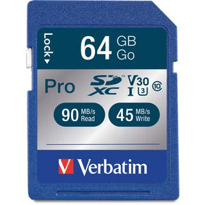 Verbatim 64GB Pro 600X SDXC Memory Card