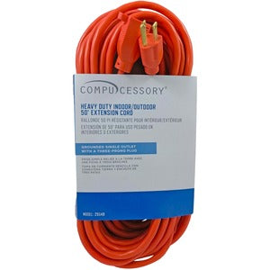 50' Heavy-Duty Indoor/Outdoor Extension Cord
