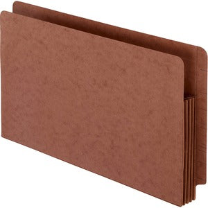 Red Legal Heavy Duty End Tab 3.50" Expanding File Pockets
