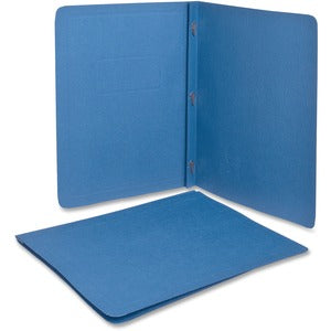 Light Blue Letter Embossed Panel/Border Report Covers