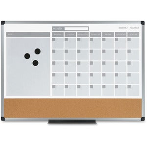 3-in-1 Combo Monthly Calendar Board