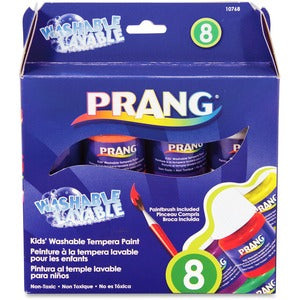 25mLAssorted Washable Tempera Paint Set 8Pack