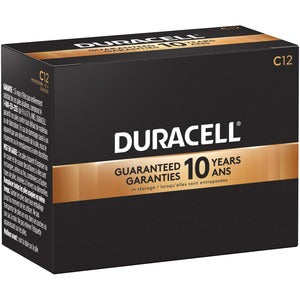 Duracell C Coppertop Alkaline C Battery 12Pack