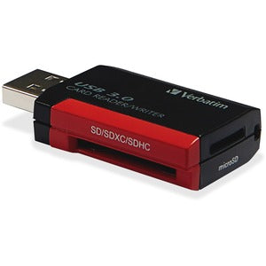 Black USB 3.0 Pocket Card Reader