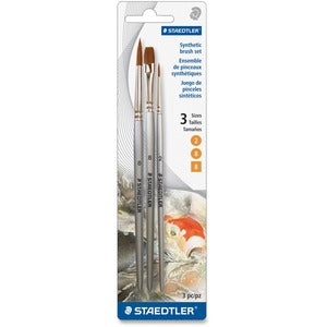 3Pack Synthetic Brush Set