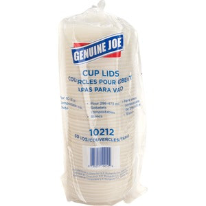 10-16 oz White Vented Hot Cup Lid 50Pack