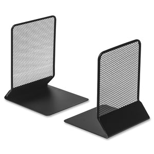 7"x5.4"x5.3" Black Mesh Bookends per Pair