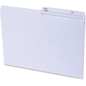 Ivory Letter 2 Sided Tab File Folders