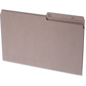 Kraft Legal 2 Sided Tab File Folders