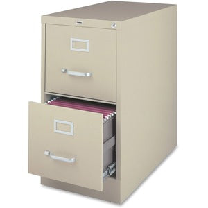 2 Drawer 25"W Putty File Cabinet