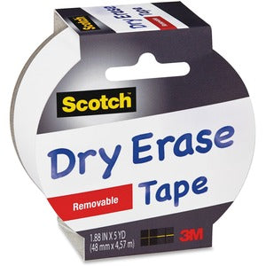 48mmx4.6m White Dry Erase Tape