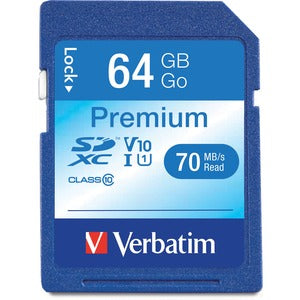 Verbatim 64GB SDHC Memory Card
