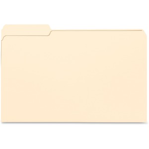 Manila Legal 1/3 Cut Left Tab File Folders