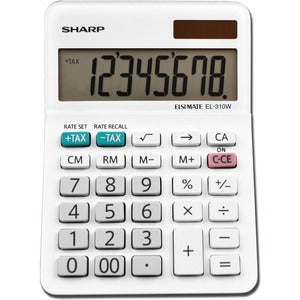 8 Digit Sharp EL-310WB Mini-Desktop Calculator