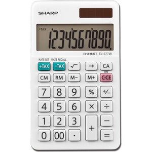 Sharp EL-377WB 10-Digit Professional Calculator