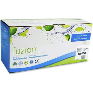 fuzion Remanufactured Brother TN450 Black Toner Cartridge