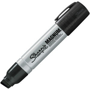 Sharpie Black Chisel Magnum Permanent Marker 12/Pack