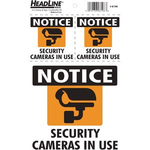 Security Camera Sign