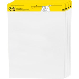25"x30" Plain White Sheet Easel Pad