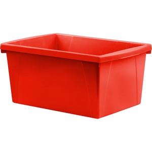 Red 5.5 Gallon Storage Bins