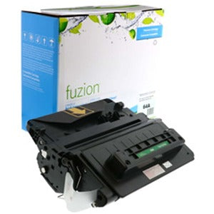 fuzion Remanufactured HP 64A CC364A  Black Toner