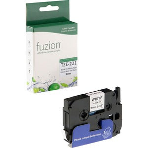 Fusion TZe White Laminated Tape
