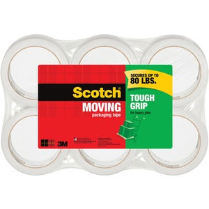 48mmx50m Clear Sure Start Packaging Tape 6Pack
