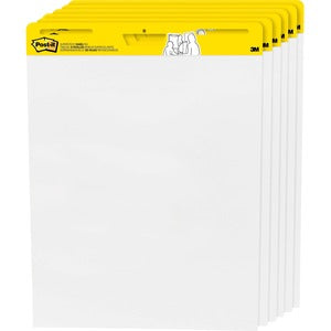 25"x30" Self-Stick Plain Easel Pads