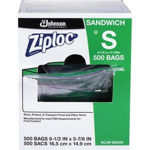 Ziplock Sandwich Bags 500Pack