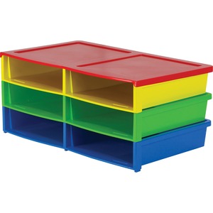 6 Compartment Literature Sorter